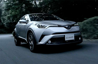 トヨタの世界戦略SUV「C-HR」発売開始!!