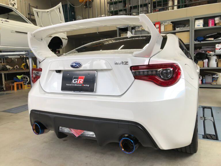 86/BRZ リヤウイング | GR GARAGE BLOG