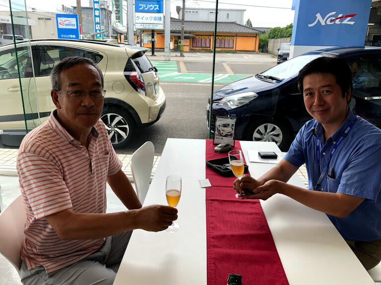 魚津店 本日の納車式 Staff Blog