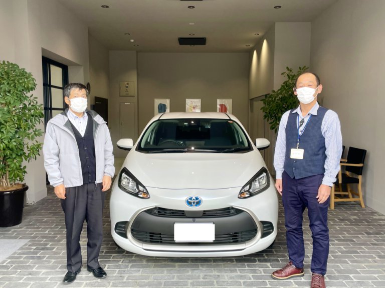 【砺波店】AQUA納車式