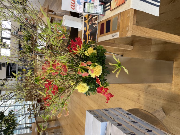 【高岡西店】☆今週のお花☆