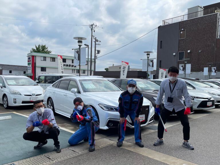 【U-CAR高岡】ご近所クリーン大作戦