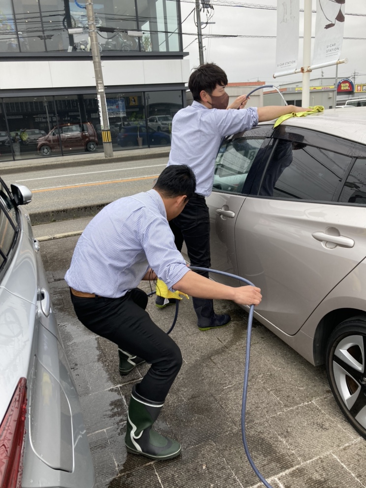 【U-CAR富山】洗車Day♪🛀