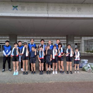 【U-CAR富山】地域貢献活動〜新庄北小学校清掃活動〜
