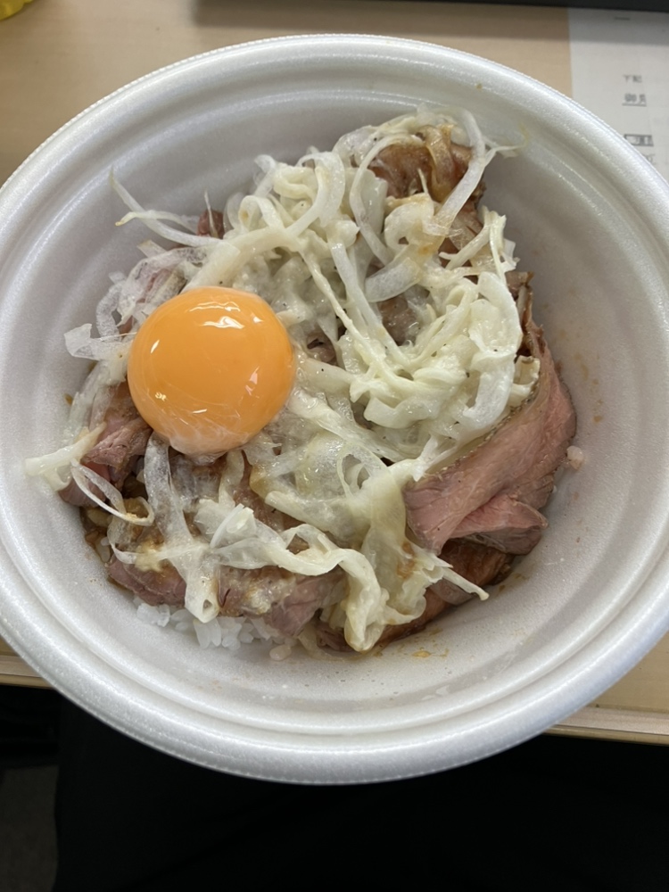 【高岡店】ローストビーフ丼第２弾