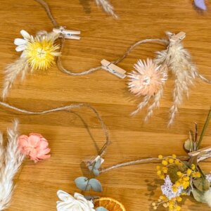 【婦中店】フラワーモビール作り🌹