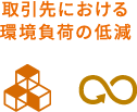 取引先における環境負荷の低減