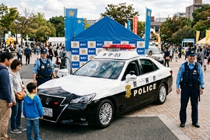 はたらくくるま　パトカーby 富山県高岡警察署